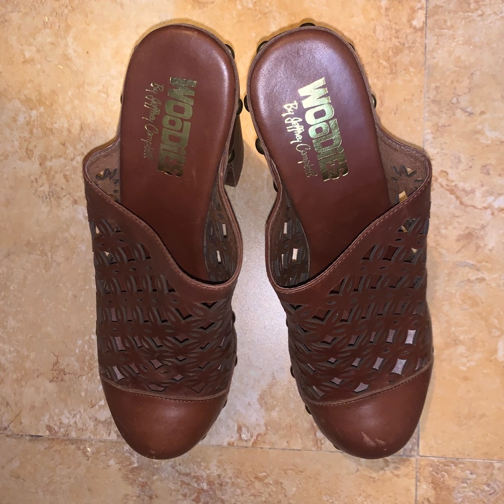 Jeffrey Campbell Woodies Cayenne Laser Cut - Picture 5 of 8